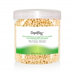 DEPILFLAX 100 Wosk twardy 600g - Bezpieczna depilacja